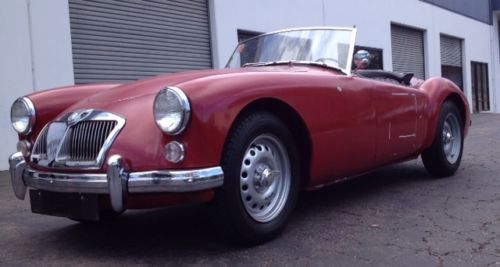 Rare 1962 mga mkii deluxe  roadster needs new home to make room @ auto vintagery