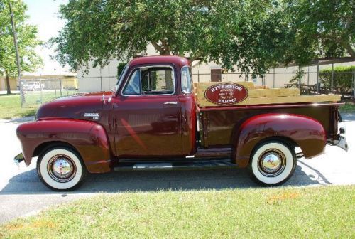 1952 chevrolet pick-up truck &#034; body-off resto.