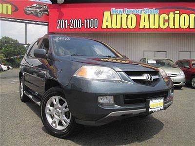 05 acura mdx touring rear dvd leather sunroof 3rd row seating pre owned