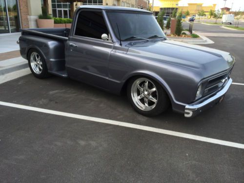 1968 chevrolet c10 shortbed custom resto mod meets drag truck