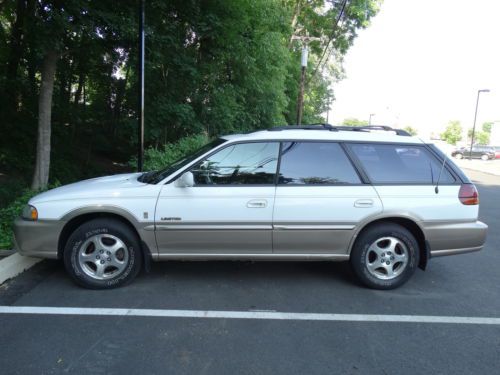 1998 subaru legacy outback wagon 30th anniversary low miles awd no reserve !