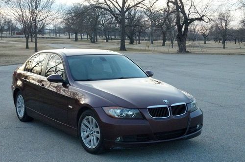 2006 bmw 325i base sedan 4-door 3.0l great fuel mileage no reserve