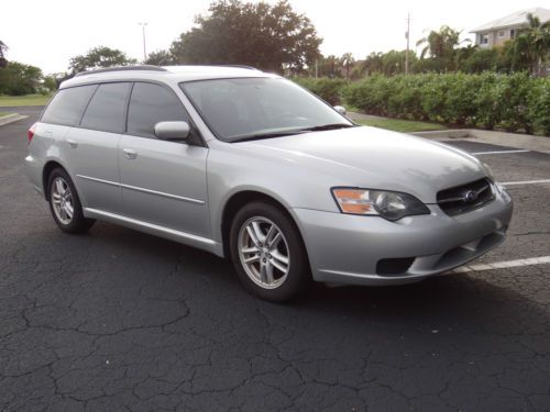 2005 subaru legacy i wagon awd 2.5l one owner no accident clean title good shape