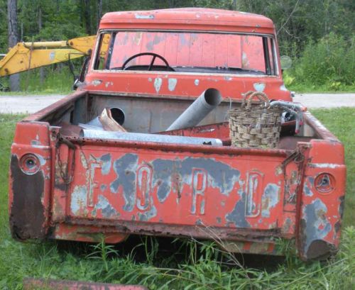 1959 ford f-100 hot rod/rat rod project truck or parts truck