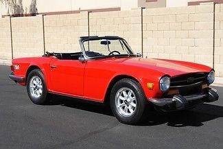 1974 triumph tr6 very clean.. rust free.. make offer..!!