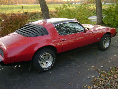 Rare! 1980 pontiac turbo formula firebird - must see! no reserve!