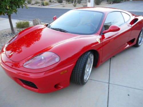 2003 360 modena ferrari with only 14640 miles