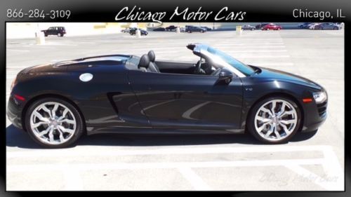 2011 audi r8 v10 5.2 convertible only 6500 miles msrp$189,875+ hard loaded rare!