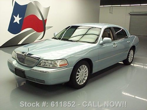 2005 lincoln town car signature leather alloys 74k mi texas direct auto