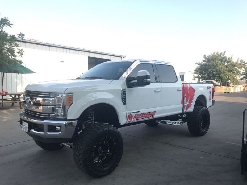 2017 ford f-250 mcgaughys sema crew cab  lifted short bed 6.7l 4wd