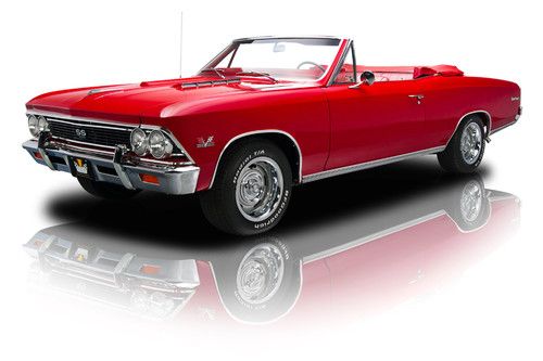 Frame off restored chevelle ss convertible 396 4 speed