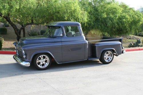1955 chevy series ii custom pickup. no expense spared! built the best!