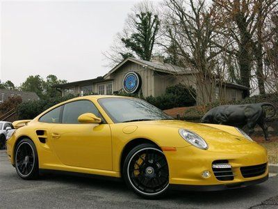 2012 porsche 911 turbo s -pdk,yellow stitch/seat backs,suede inserts,$178k msrp!