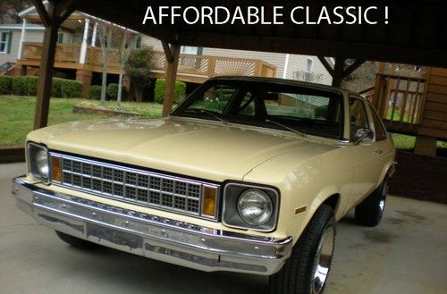 1978 chevrolet chevy nova affordable muscle car excellent condition no reserve