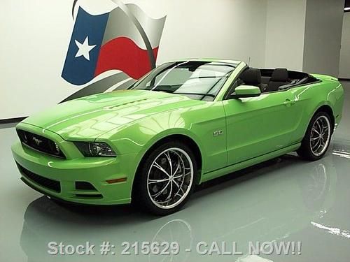 2013 ford mustang gt 5.0 convertible auto xenons 1k mi  texas direct auto