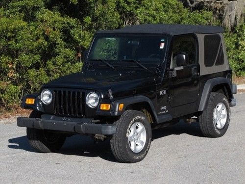 2004 jeep wrangler 2dr x