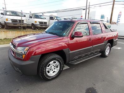 2004 chevrolet avalanche z71 lt 4x4 loaded leather tv we finance ! sunroof power