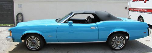 1973 mercury cougar xr7 convertible