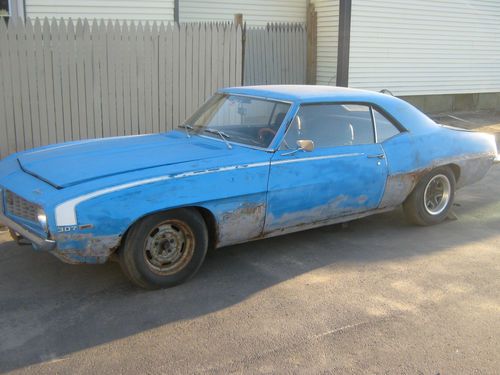1969 camaro with many new parts to restore