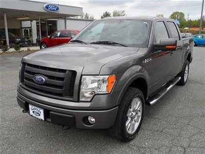 Certified pre-owned 2010 f-150 fx4 with navigation, leather, moonroof, bedliner