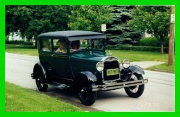 1929 ford model a tudor frame off restoration