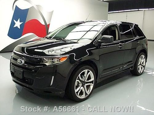 2011 ford edge sport htd leather nav rear cam 22's 56k texas direct auto