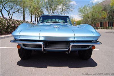 1964 chevrolet corvette coupe,vintage air, 4psd,sidepipes,knock offs,restored!!!