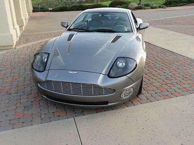 Aston martin vanquish silver gray