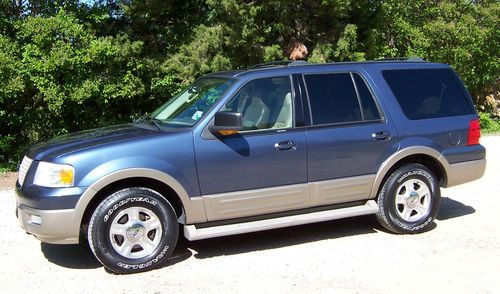 2004 ford expedition "eddie bauer" - 4 wheel drive sunroof-rear ent-heated seats