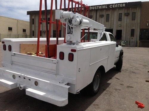 93 gmc sierra 4x4 k3500 service crane truck