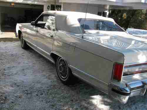 Purchase Used Custom 1978 Lincoln Town Car Convertible In Hyannis Custom 1978 Lincoln Town Car Convertible Us 13 000 00