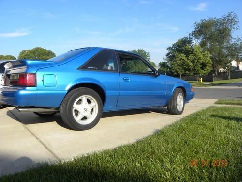 Purchase used 1991 ford mustang 5.0 5 speed bimini blue in ... Purchase used 1991 ford mustang 5.0 5 speed bimini blue in ...