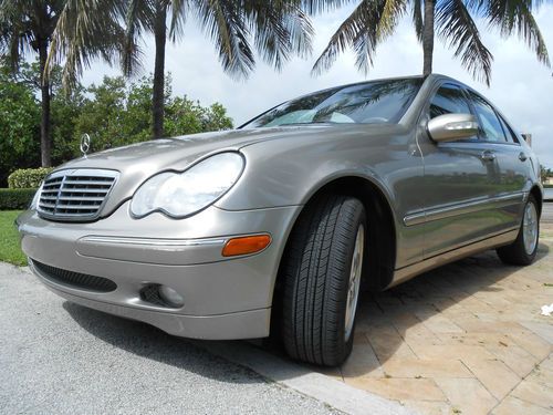 04 mercedes c240*one owner*fl*only*33k super clean female driven immaculate l/r