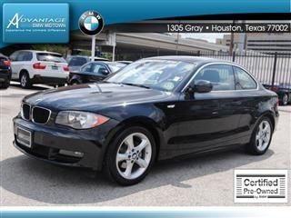 2010 bmw certified pre-owned 1 series 2dr cpe 128i