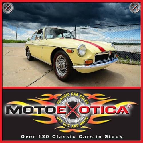 1972 mg b-gt-fresh paint-excellent condition-new redline tires-drives awesome!!!