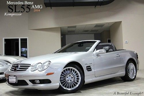 2004 mercedes benz sl55 amg only 47k miles! xenons bose navigation heated seats$