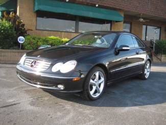 2003 mercedes clk 320 black  with black leather  1 owner  local