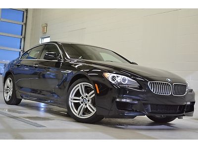 Great lease/buy! 13 bmw 650xi gran coupe m sport luxury seating navi camera new