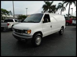 2003 ford econoline cargo van e-250 5.4l v8 one owner priced to sell fast !