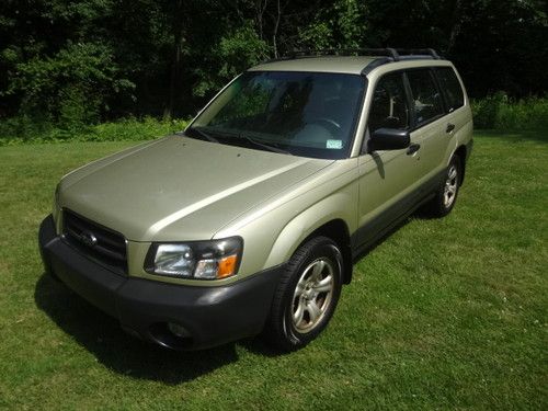 2004 subaru forester! clean carfax! one owner! no reserve!