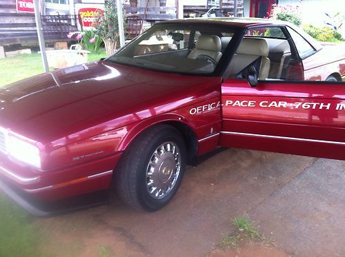 1993 cadillac allante indianapolis 500 pace car convertible 2-door 4.6l