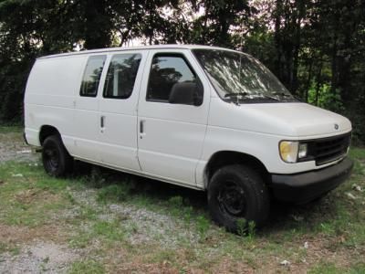 93 ford cargo van white new tires