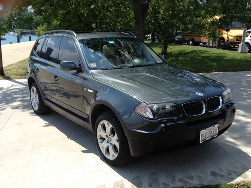 2005 bmw x3 awd leather premium/sport/cold weather package moonroof