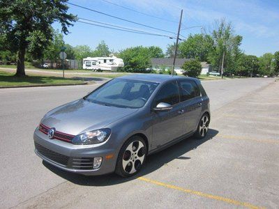 Vw gti 5 dr. hatchback sunroof touch radio 6 speed conv. package like new 2012!