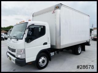 Canter fe180 3.0 diesel v6 14' supreme vanbody box truck e-tracs drw we finance!