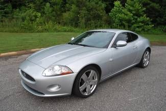 2009 xk coupe silver/black leather 44k miles like new in and out