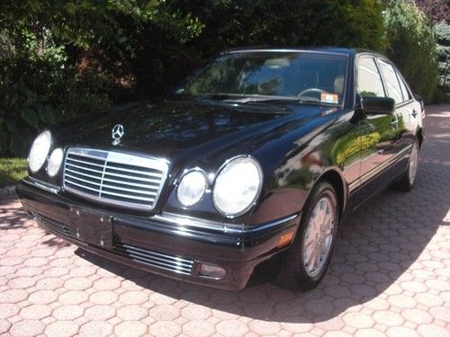1997 mercedes-benz e320 sunroof leather lowmiles oneowner clean carfax veryclean