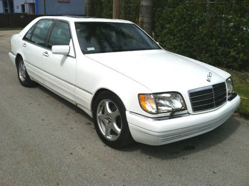 Nice 1997 mercedes benz s420, runs great, looks good, leather, auto,a/c, no res