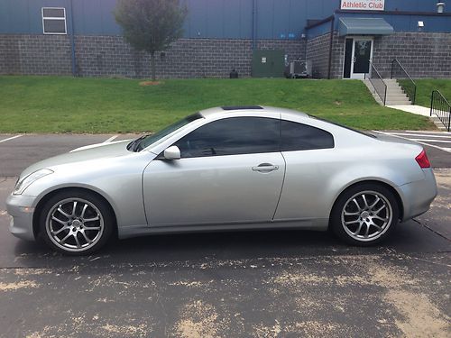 2005 infiniti g35 coupe 2-door 3.5l sports package modified 6mt