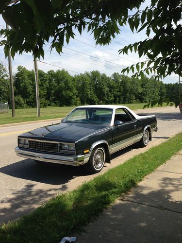 1987 chevrolet el camino base standard cab pickup 2-door 5.0l